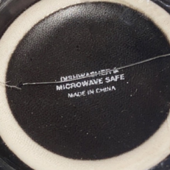 Hot Water 6pc Black and White Espresso Mug Set - Picture 11 of 11